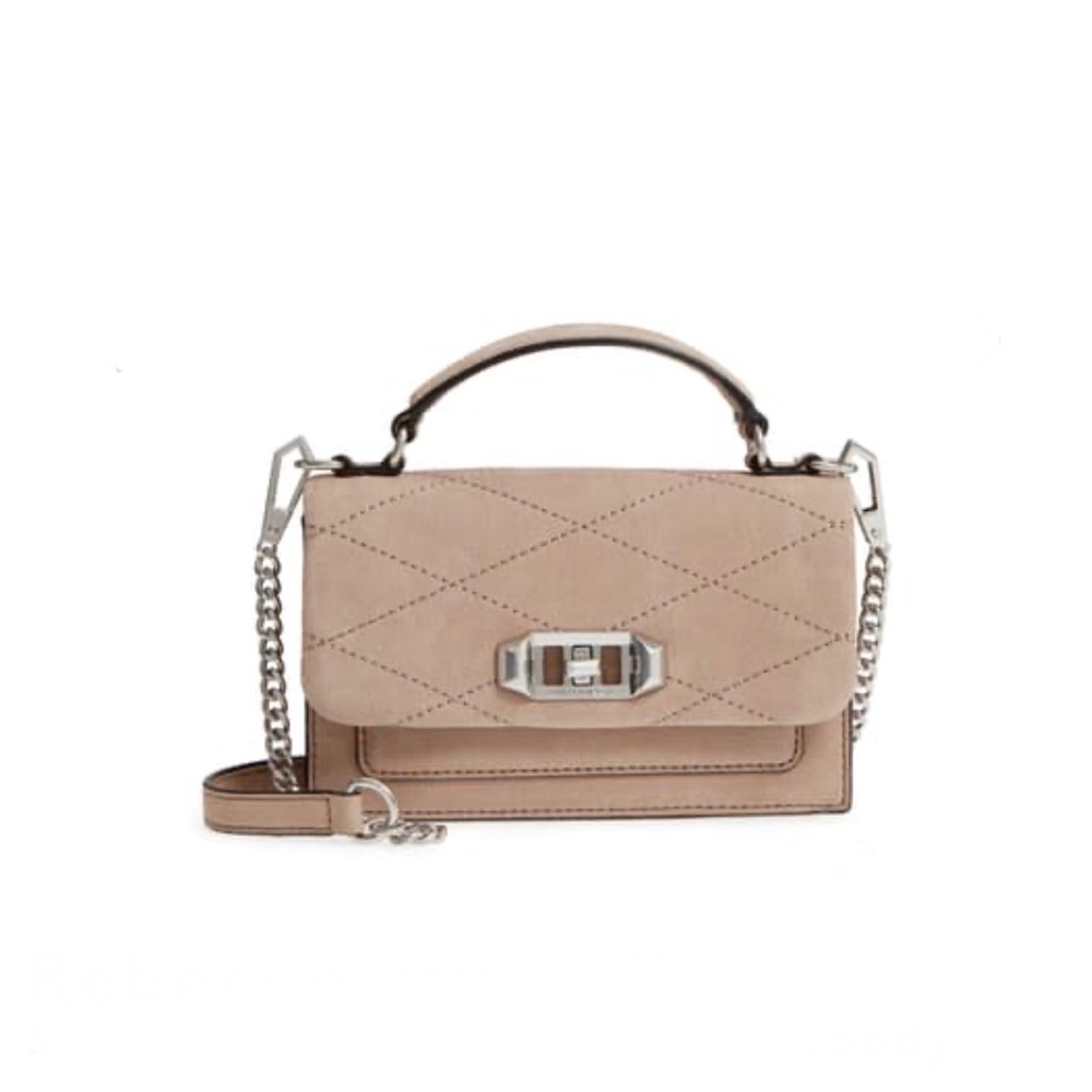 Rebecca minkoff Je’taime crossbody mini bag suede